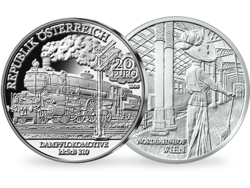 20-Euro-Silbermünze 2008 ''Die Belle Epoque''